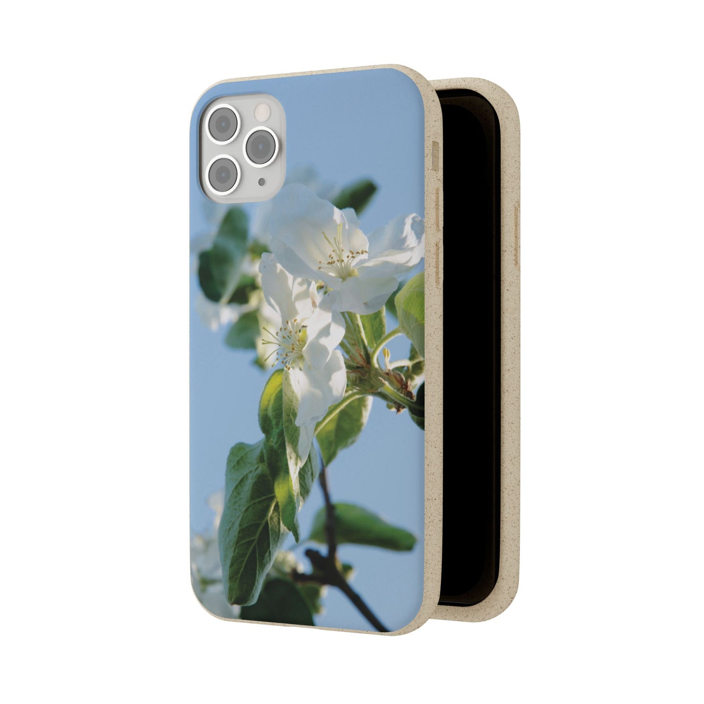 Eco-Friendly Biodegradable Phone Case ‚Apfelblüte‘/,Apple Blossom’ – Photo Design by Sarah Buhl – Magsafe® Compatible