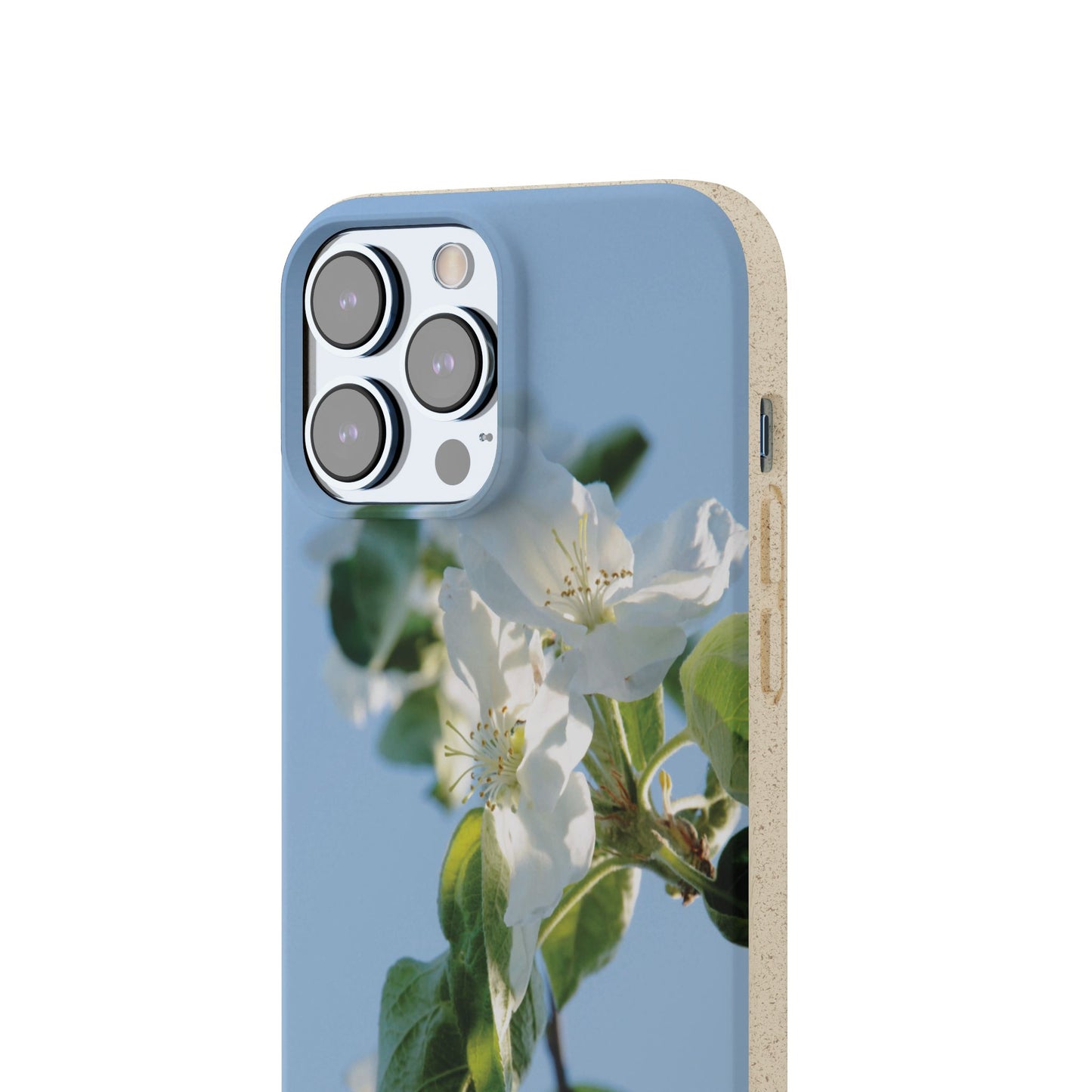 Eco-Friendly Biodegradable Phone Case ‚Apfelblüte‘/,Apple Blossom’ – Photo Design by Sarah Buhl – Magsafe® Compatible